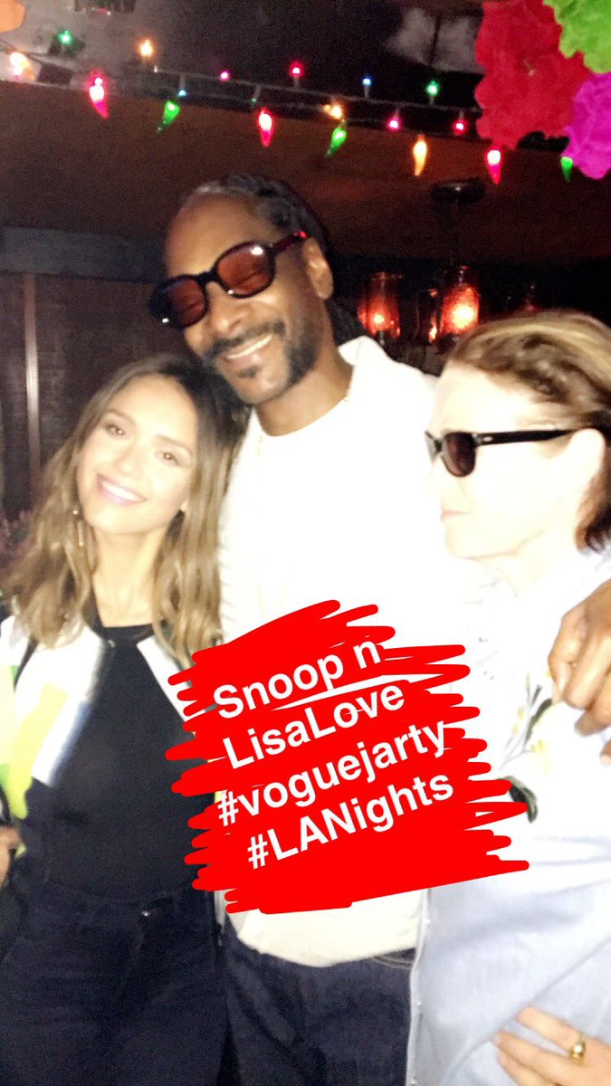 Good times folks -thx @voguemagazine #lisalove #snoopdogg for the fun #jarty -jean+party https://t.co/IvfNhaxPEf