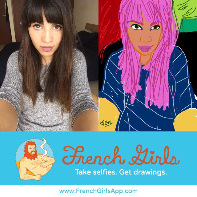 Check out this drawing from #FrenchGirls and get the app at https://t.co/K7NbIgIKBU! I just drew this one! Not bad! https://t.co/KcpHGbKFKS