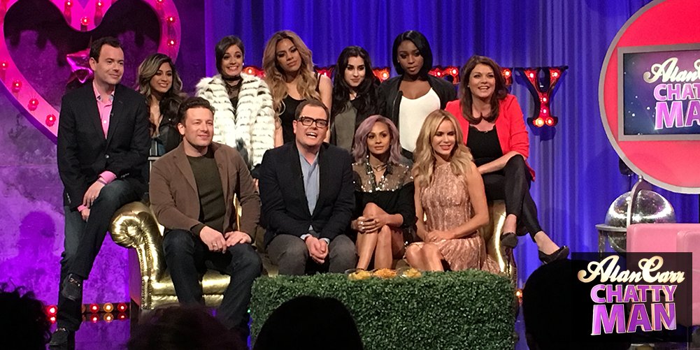 RT @chattyman: ❤️ for #CHATTYMAN TONIGHT w/ @jamieoliver @AleshaOfficial @AmandaHolden @goedeleliekens @nickluck & @fifthharmony!! https://…