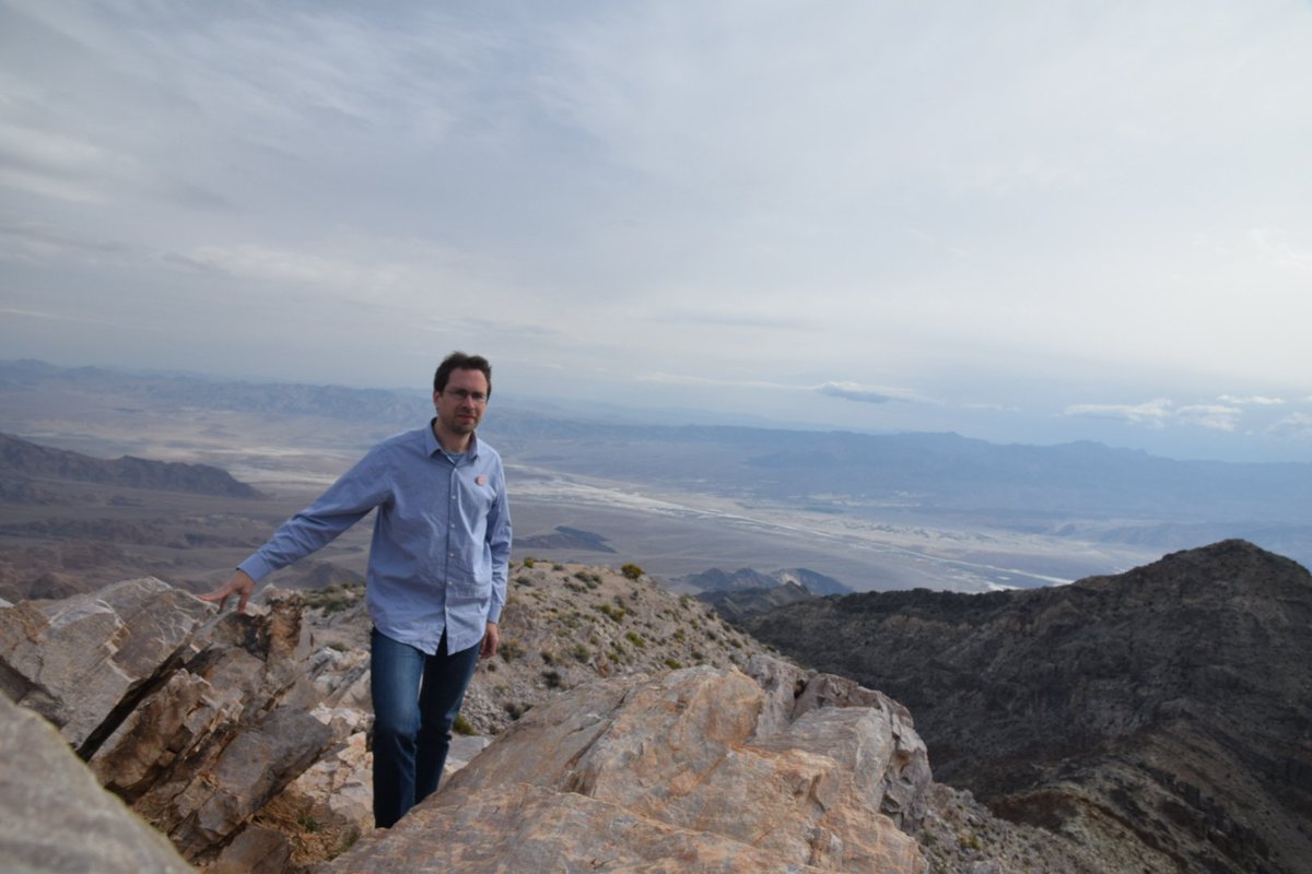 avstudnitz: #RoadToImagine Part 2: Death Valley. Fantastic views from Aguereberry Point this morning. https://t.co/m5UpfC34ku