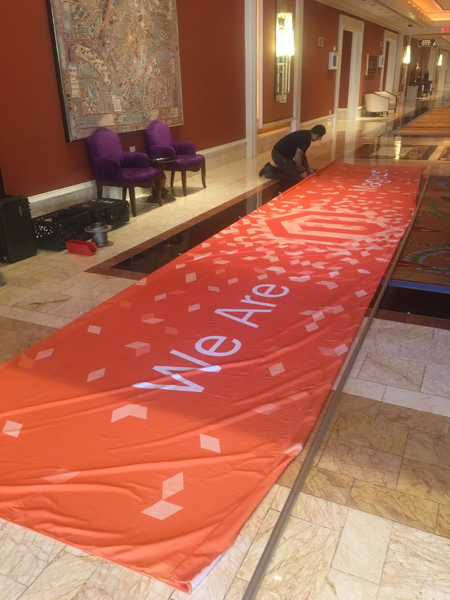 benmarks: Hey @mklave1, we're getting the orange carpet ready for your arrival! #MagentoImagine https://t.co/xGsv7oWpsw