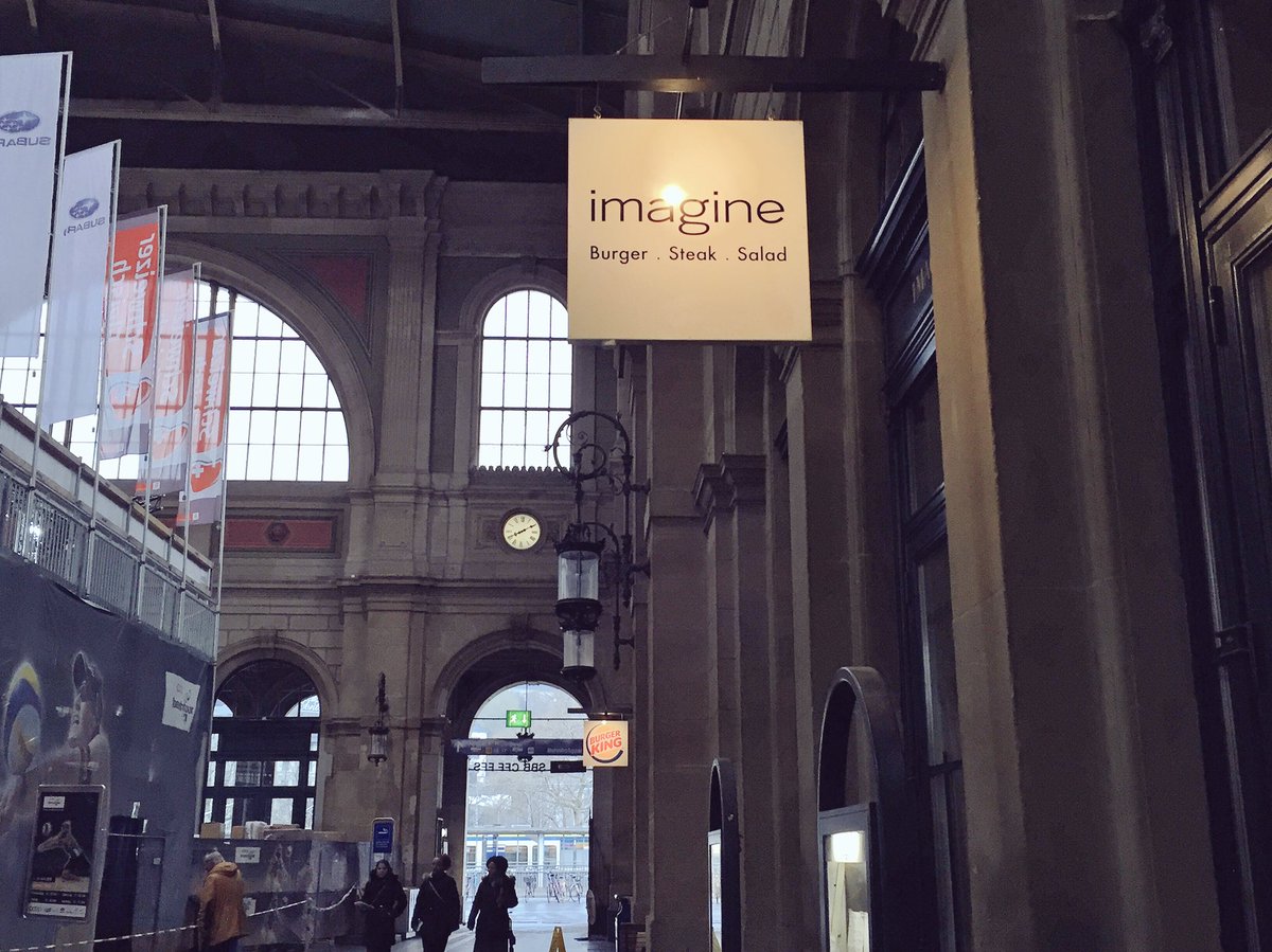 mhauri: Found the #imagine in Zurich, not the #MagentoImagine but at least they have food. https://t.co/dulEPibCG5