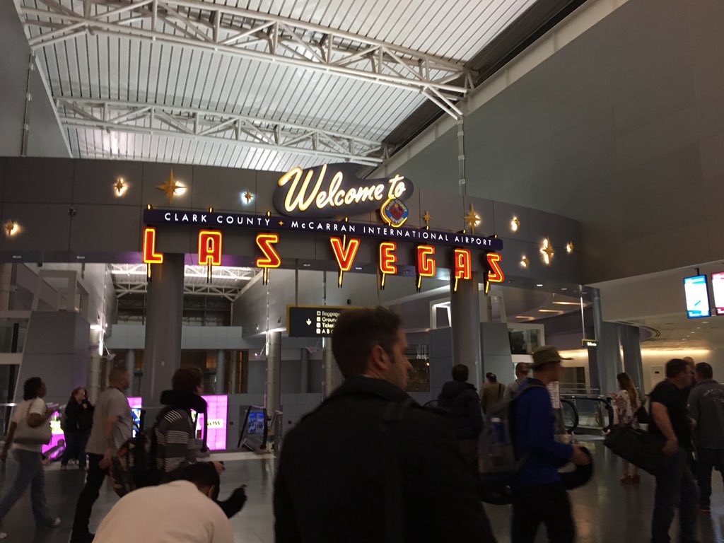 mediawave_trend: Arrived at Las Vegas Airport with 2 hours delay #RoadToImagine https://t.co/Hrs0xkpeqh