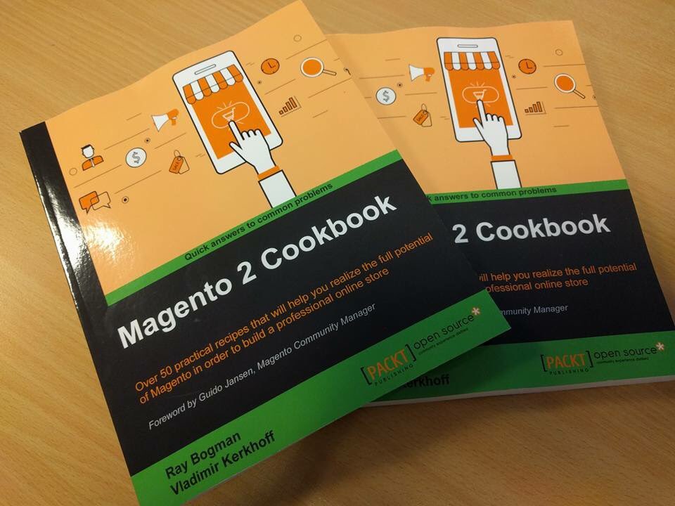 raybogman: Get Your signed copy of the #magento2 Cookbook at #PreImagine ($40) @vkerkhoff @raybogman https://t.co/gzL0WrGrGo