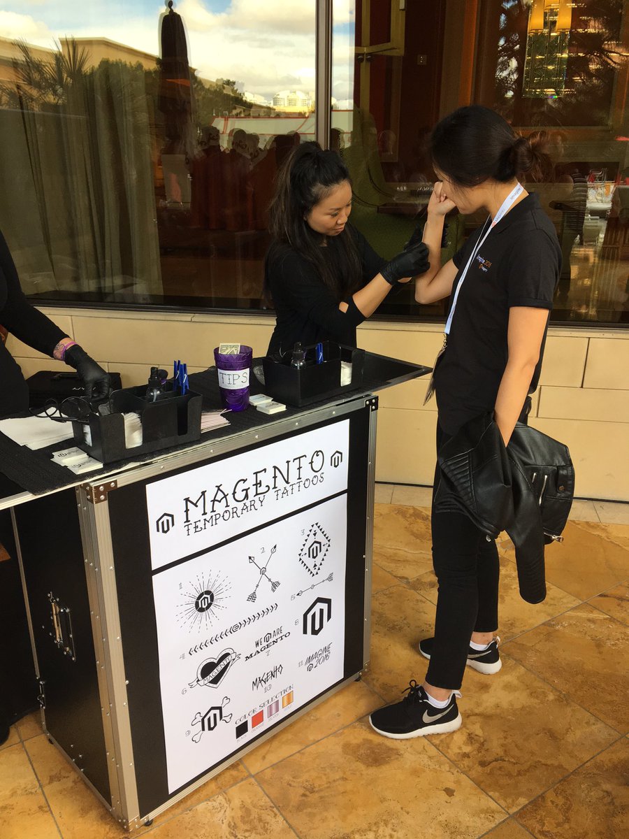 magento: It's Magento tattoo time at #PreImagine hosted by @interactiv4 https://t.co/7VyrWriVEs