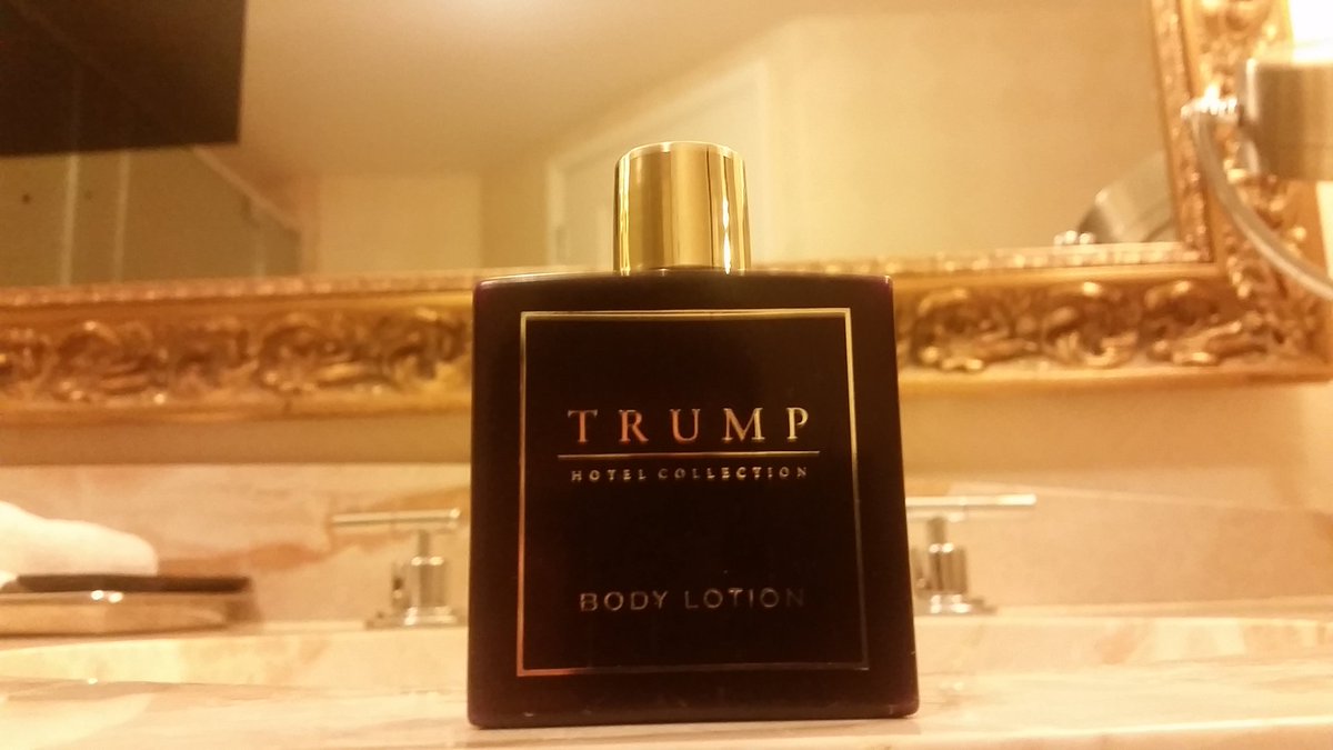 theDJWalsh: All set for #MagentoImagine with my complimentary Trump body lotion! #SmellLikeTrump https://t.co/uKXeoxFfZK