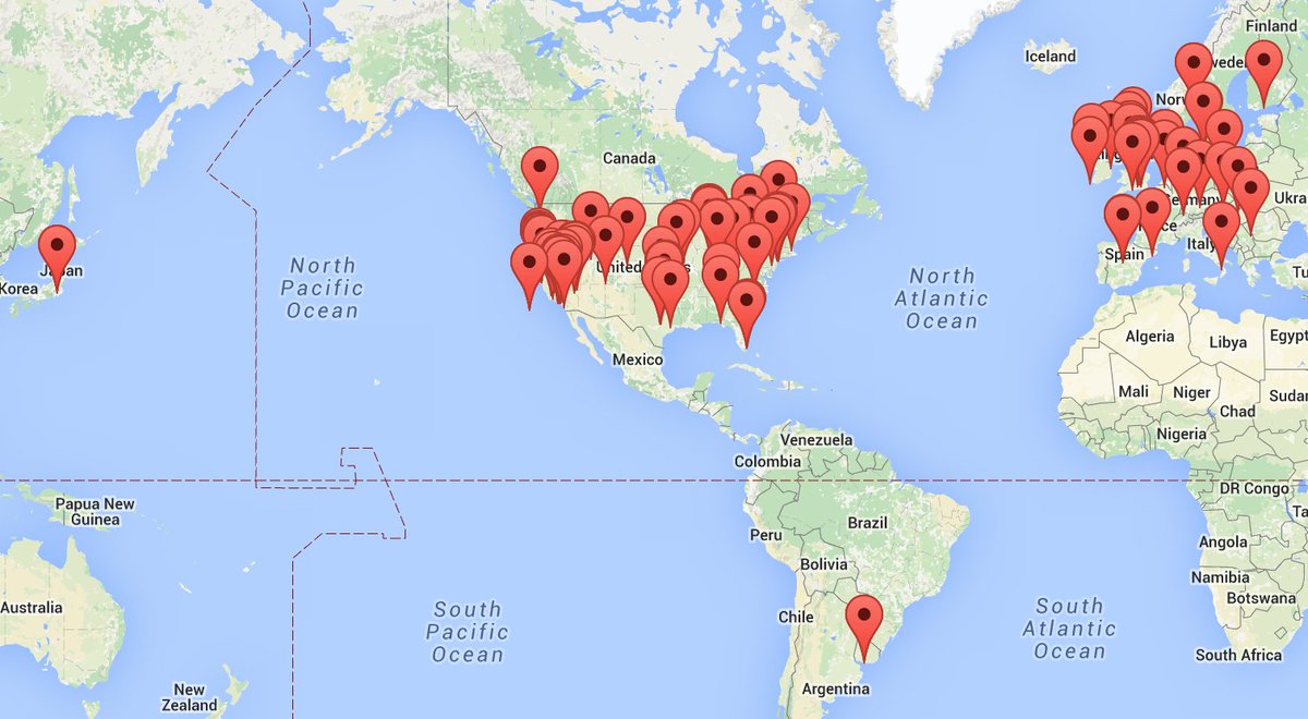 JoshuaSWarren: #MagentoImagine is truly a global event - check out the #RoadToImagine map so far today! https://t.co/N1ifK57PjK https://t.co/VHhldGTqja