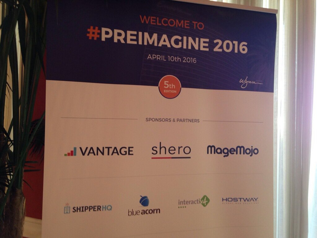 SheroDesigns: Proud sponsors of #preimagine! See you all soon! @Sherodesigns https://t.co/ixTWD7mrLd