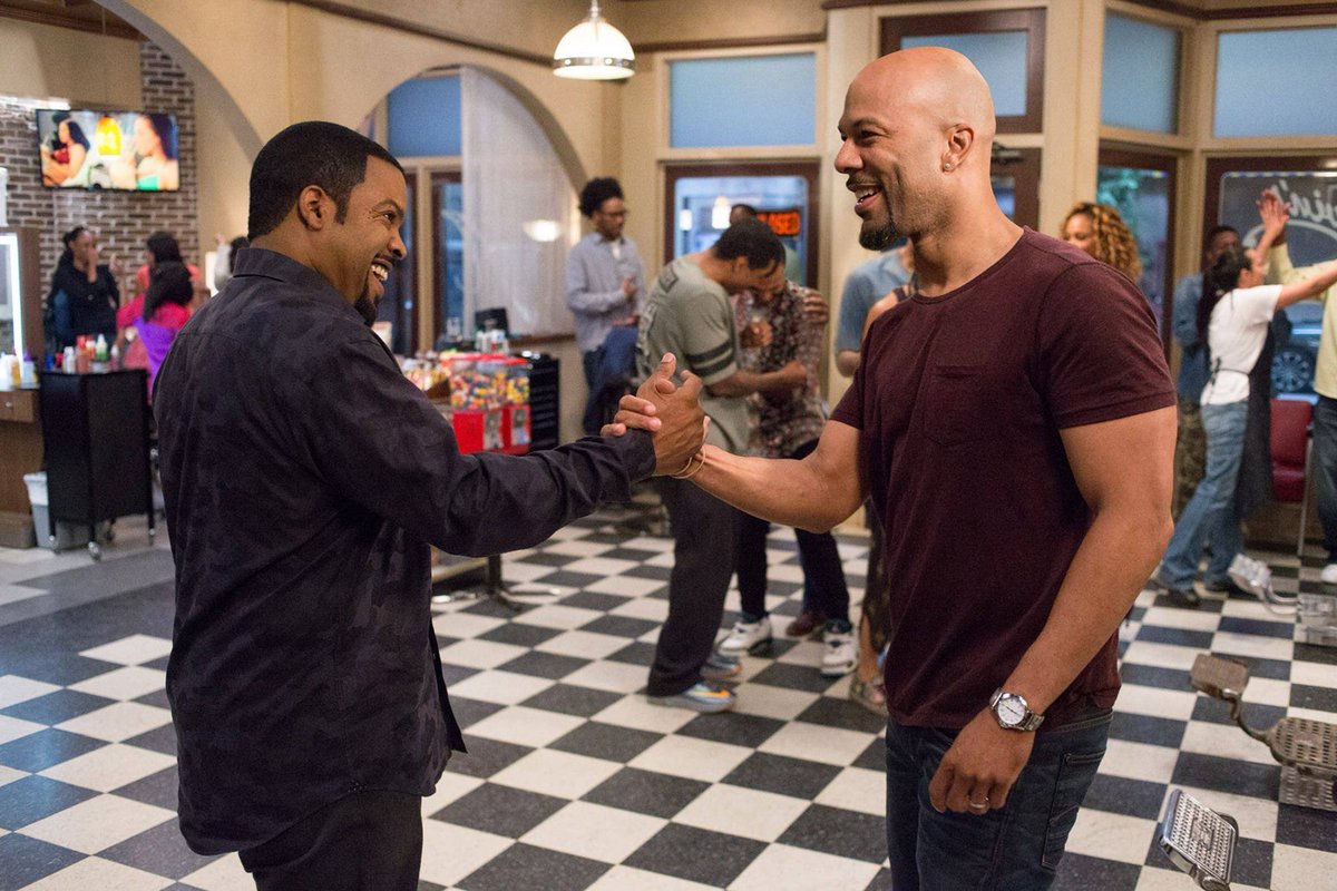 Me and @common stoppin' by @GMA tomorrow to talk #BarbershopMovie, in theaters this Friday. Check local listings. https://t.co/ckesGhPcxk