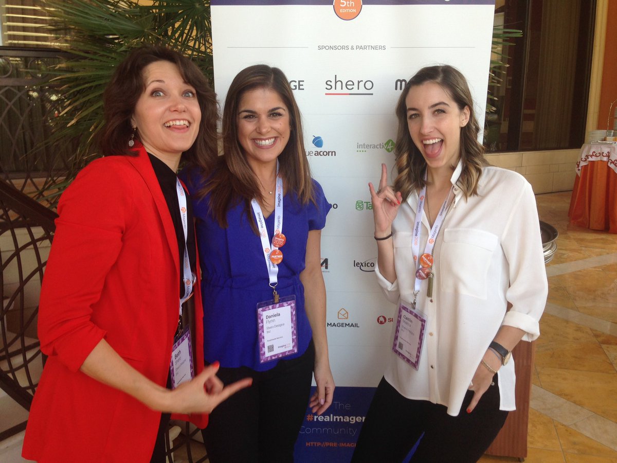 SheroDesigns: #TeamShero getting this party started! #preimagine #MagentoImagine @SheroDesigns https://t.co/8INOr7JnEk