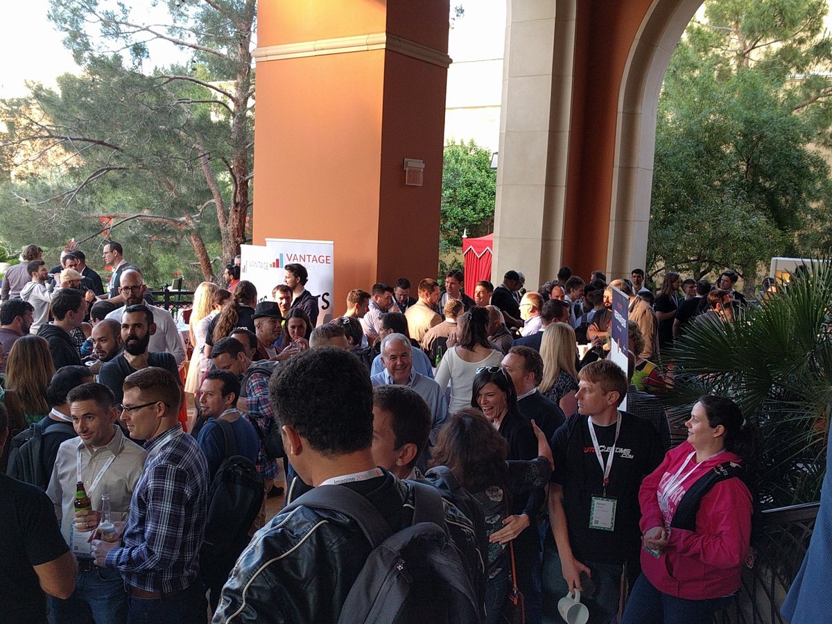 MIdreesButt: #PreImagine mingling reaching at its peak #MagentoImagine https://t.co/ArzLDnZmmh