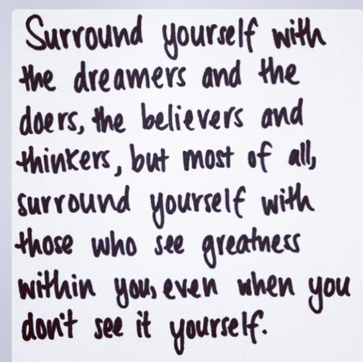 Surround yourself with good people who bring out the best in you ???????? #mondaymantra https://t.co/QZozjDDx0k