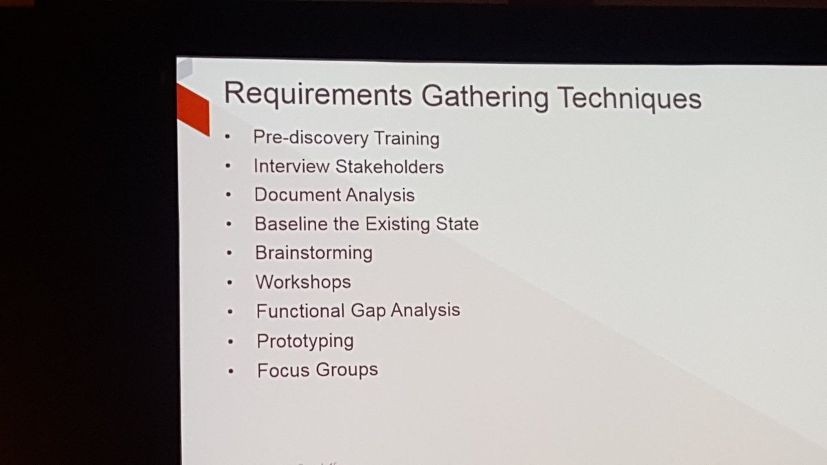 mgoldman713: @SteveAtMagento discussing @PMInstitute requirements gathering techniques at #MagentoImagine. https://t.co/TLZaGCVJ7m