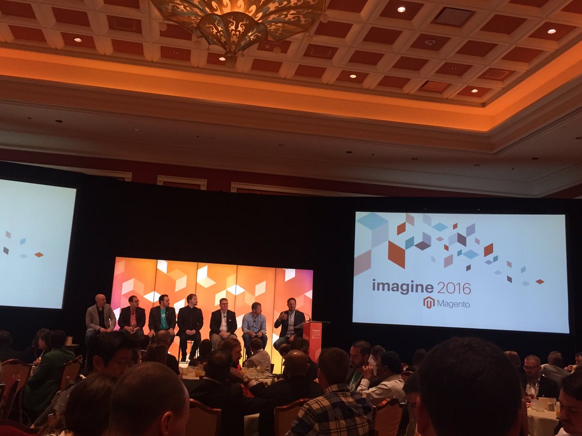 blueacorn: Kicking off #MagentoImagine at the @PayPal Payments Panel featuring our own @chrisjguerra and client @lecreuset https://t.co/PjGS1c7eD1