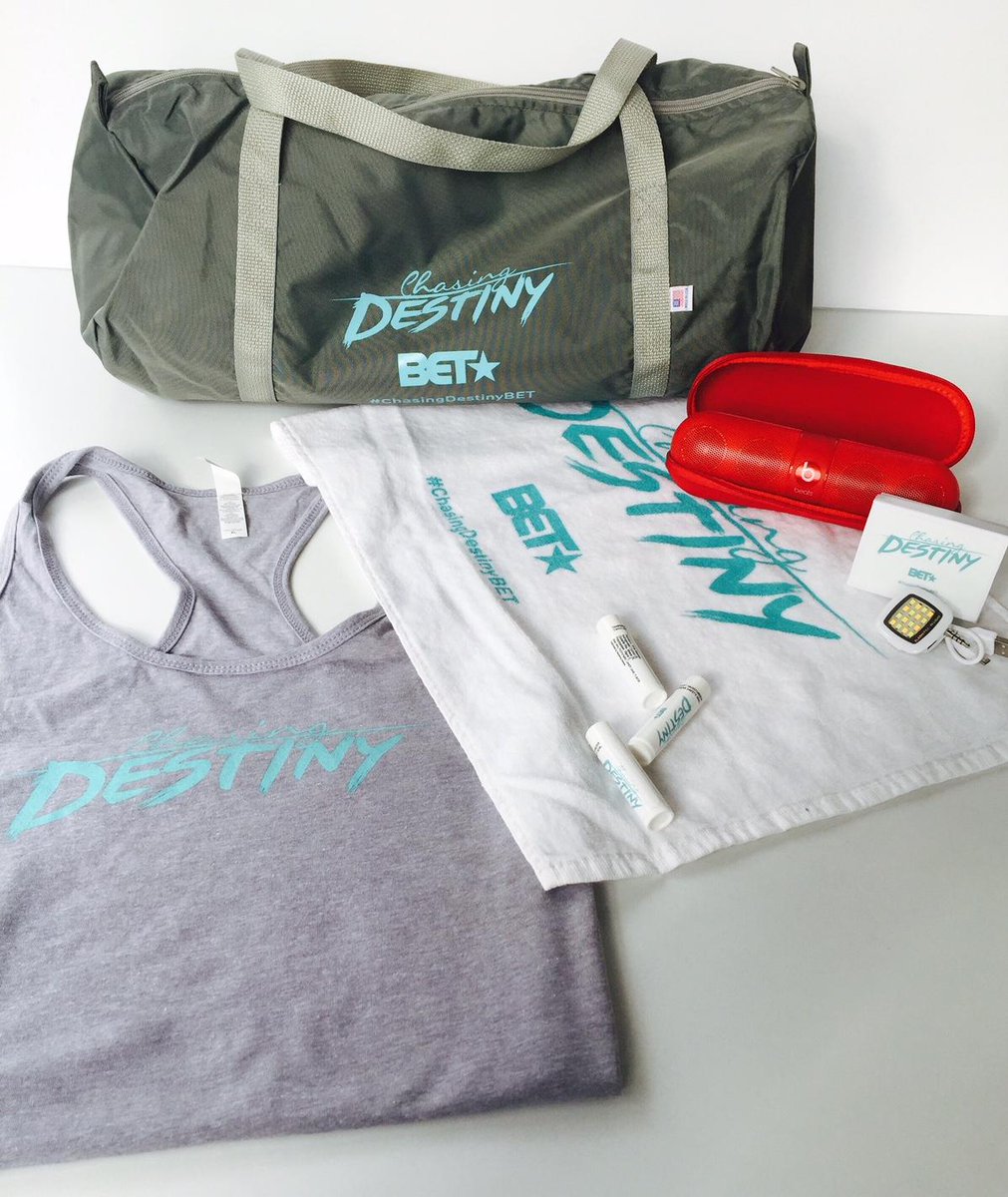 RT @BET: Want #ChasingDestinyBET swag? Go to https://t.co/c4188kg0zu for a chance to win! See rules: https://t.co/XVROyrQy9E https://t.co/3…