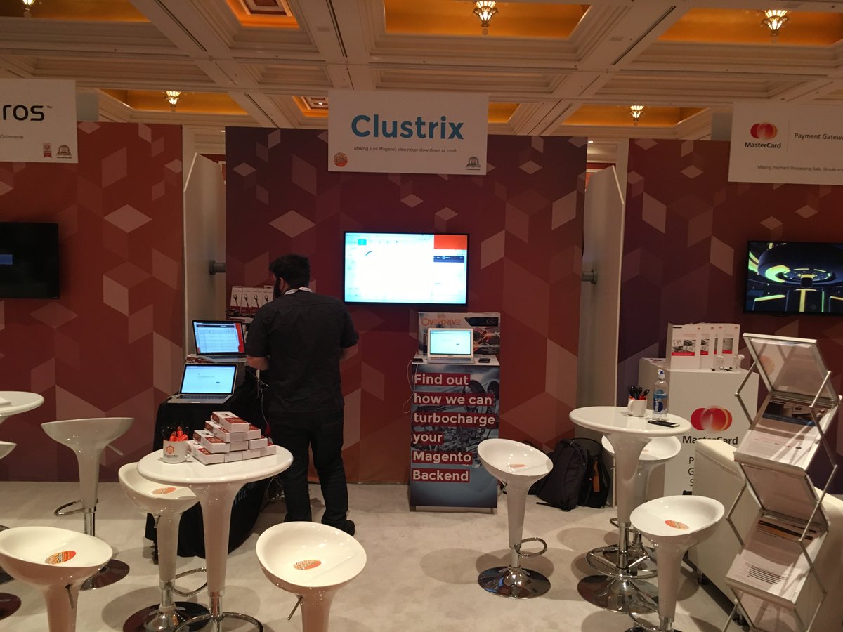 Clustrix: It's almost showtime! Stop by our booth at #MagentoImagine to learn about ClustrixDB for #Magento https://t.co/trtW1oOcDC