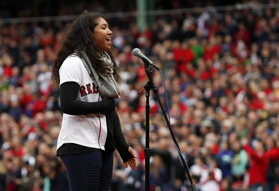 RT @BostonDotCom: David Ortiz was the proudest Papi watching his daughter sing the national anthem at Fenway

https://t.co/wxwMBuioKL https…