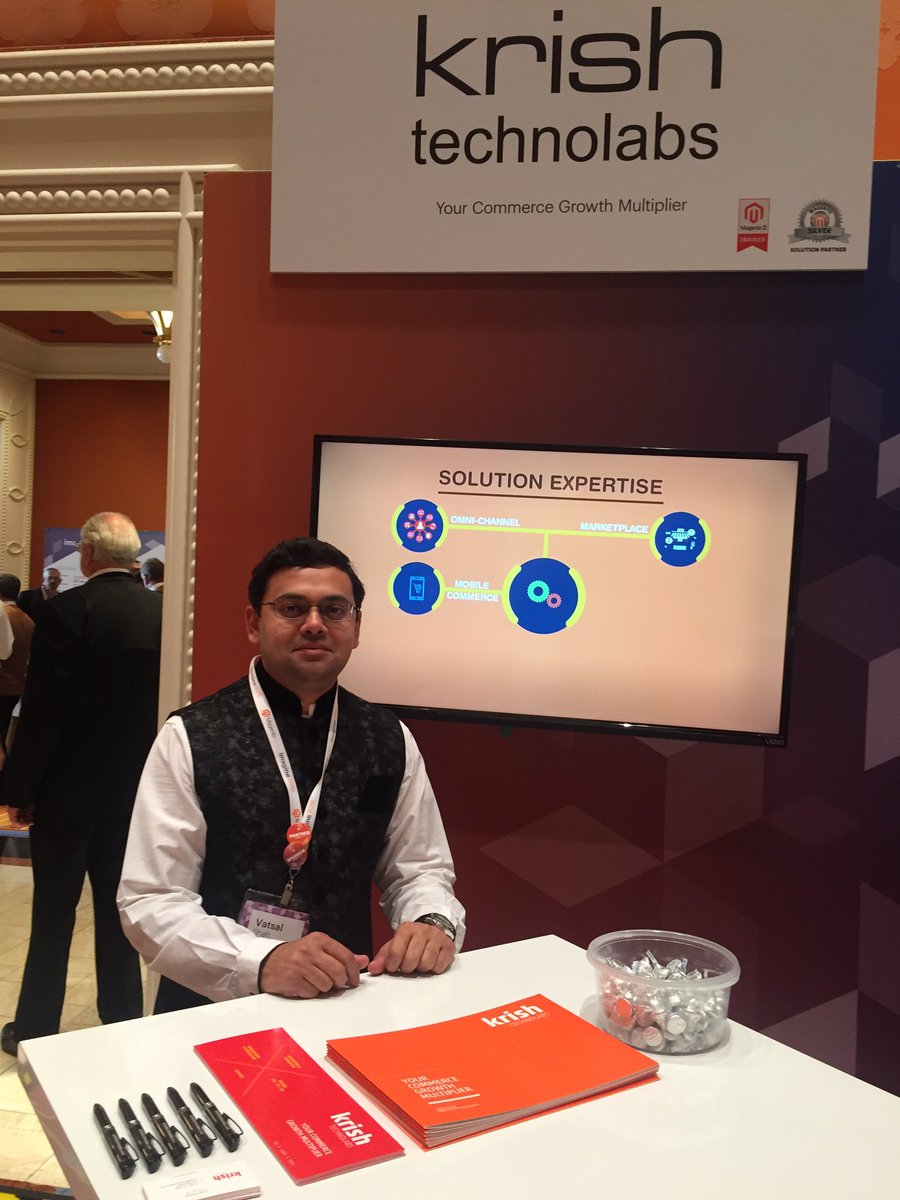 vatsalshah: @magento #MagentoImagine booth 14. Get an expert consultation on #ecommerce #Omnichannel and #retail transformation https://t.co/PjixuWSEVh