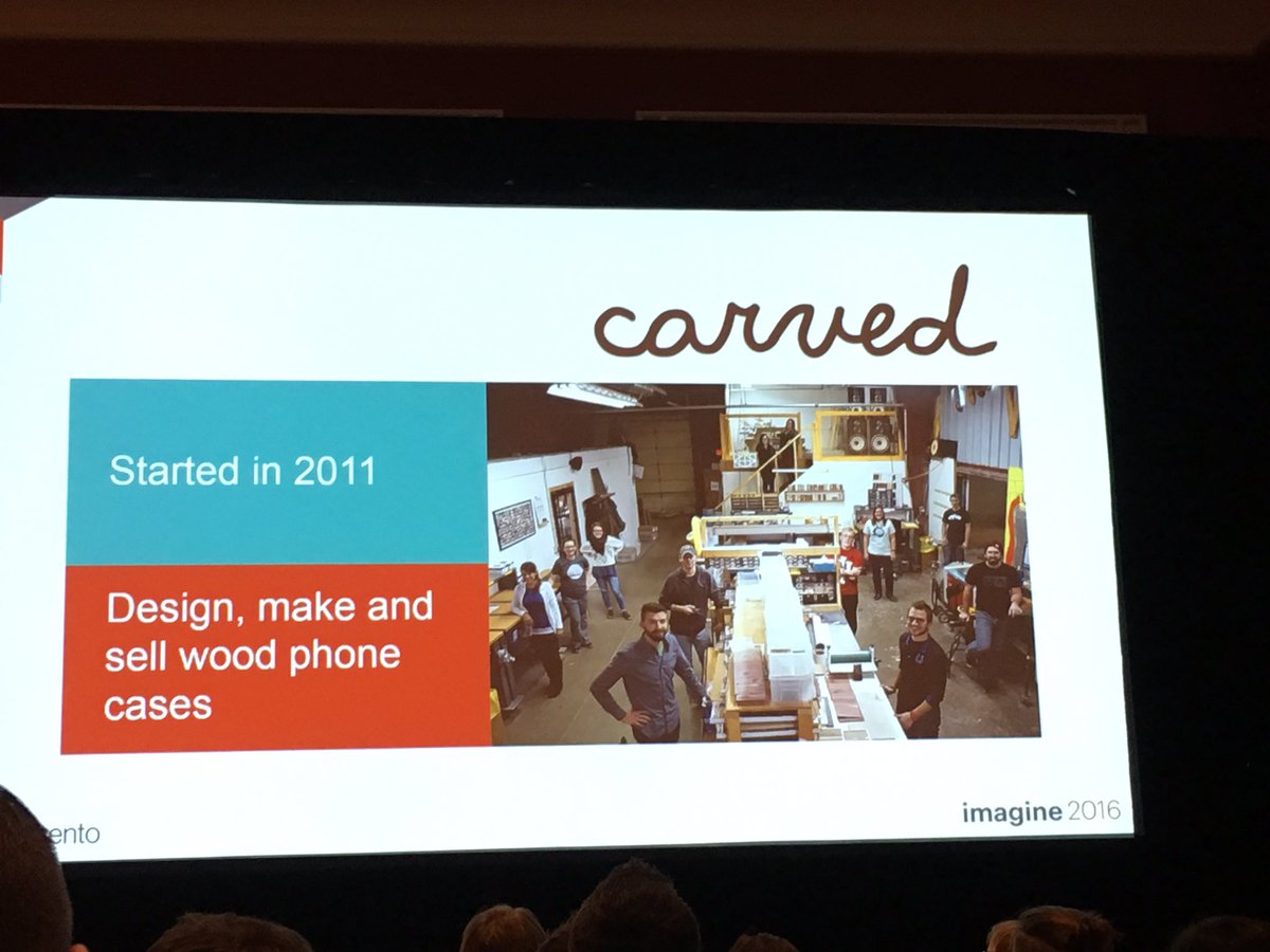 1JuanErnesto: Nice story on building a loved brand at @magentoimagine from @CarvedLLC controlling the whole customer experience https://t.co/wYTRpvrgLi