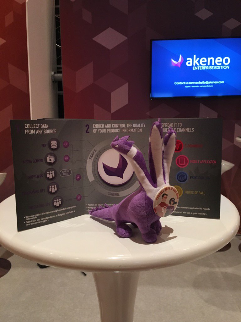 YoavKutner: Got my own #ziggy at #MagentoImagine at the @akeneopim booth. Make sure to get yours and learn about the #1 PIM https://t.co/Lg2YKvbHZu