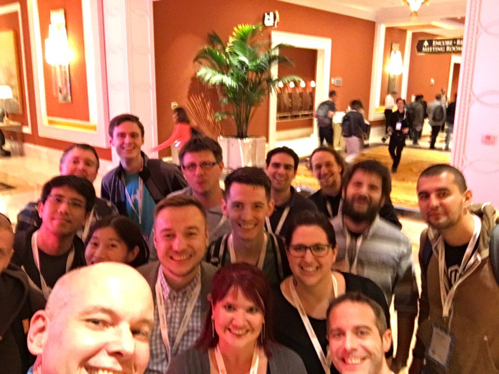 brentwpeterson: The ultimate selfi #MagentoImagine https://t.co/rBhsN95y3w