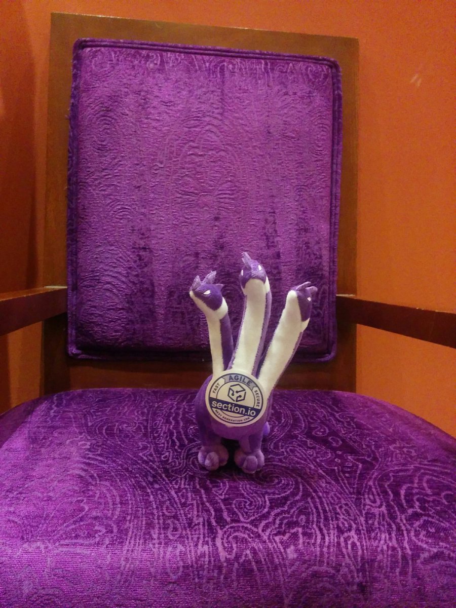 slieutaud: Ziggy found her seat at #MagentoImagine and won a sticker #sectionio #akeneopim #ziggythehydra https://t.co/egaLy8rAwo