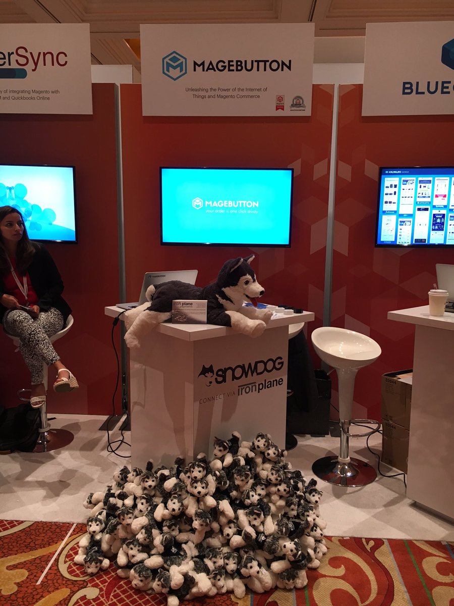 SnowdogApps: #magentoimagine marketplace is almost ready. Come over and get a snowdog for yourself :) https://t.co/3XkG8j0iwJ