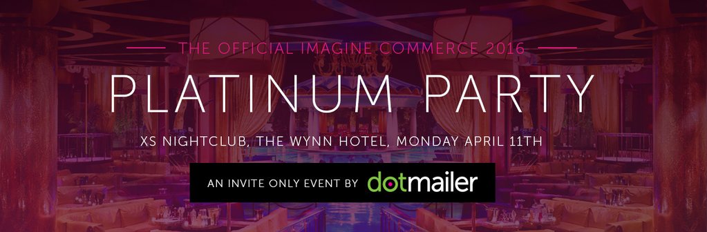 NucleusCommerce: #PlatinumParty: a mind-blowing, jaw-dropping, out of this world, LEGENDARY event. 10PM, tonight, XS. #MagentoImagine https://t.co/m2w5Omuy29