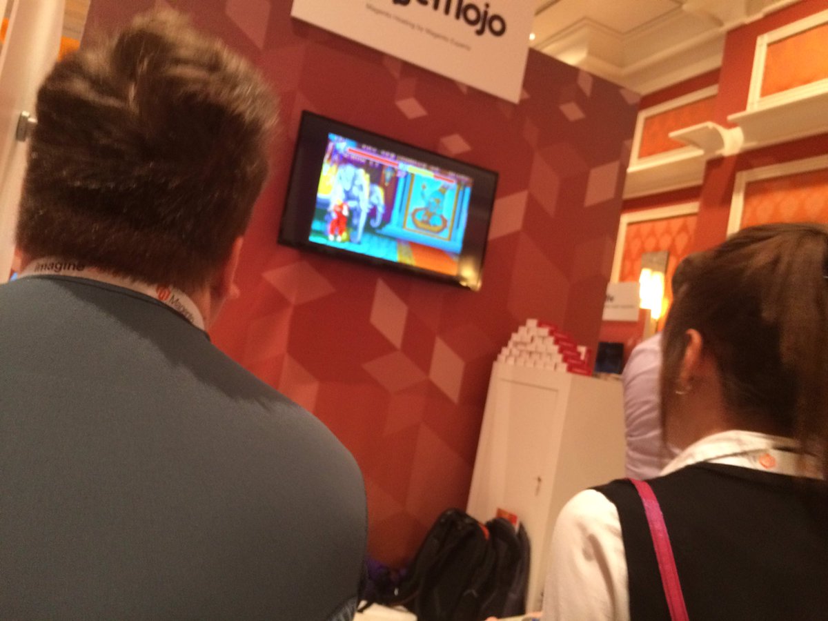 _Talesh: The intensity is palpable at the @magemojo booth #MagentoImagine https://t.co/dUoumGsdGz