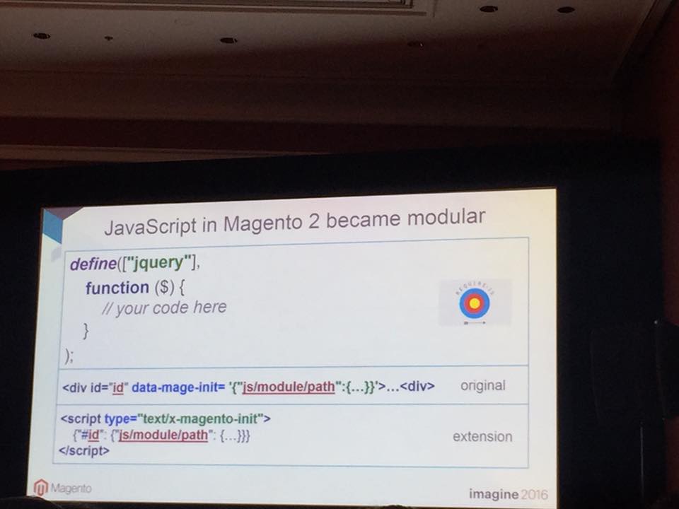 magestore: JavaScript in Magento 2 became modular...nUpdating...n#MagentoImagine #Magento https://t.co/83BGGndQTm