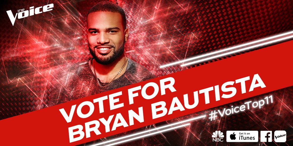 Vote for @whoisBryanB! Downloads count as votes - https://t.co/TpSHrENywE  #VoiceTop11 #TeamXtina https://t.co/umOeTqY2Oe