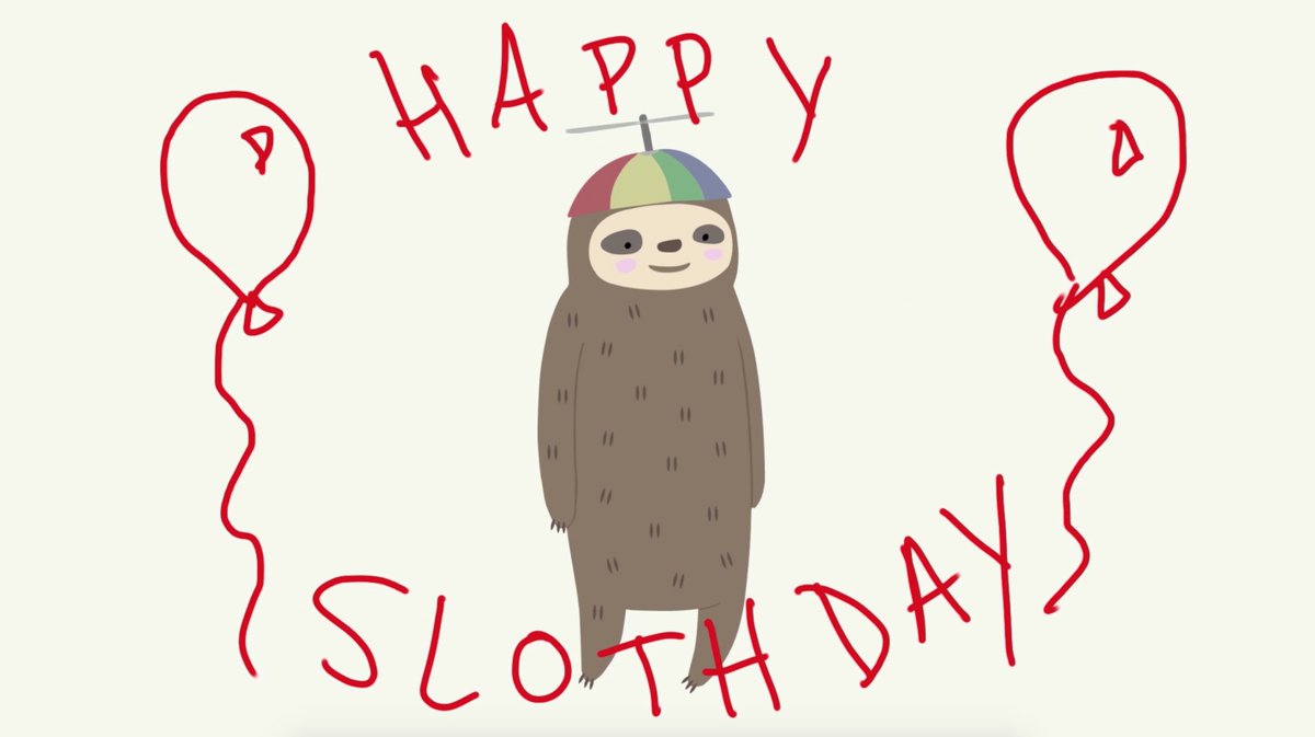 Anything having to do with sloths is a win (according to me) — https://t.co/w4hnuJU6YE https://t.co/VvPQoWPfa6