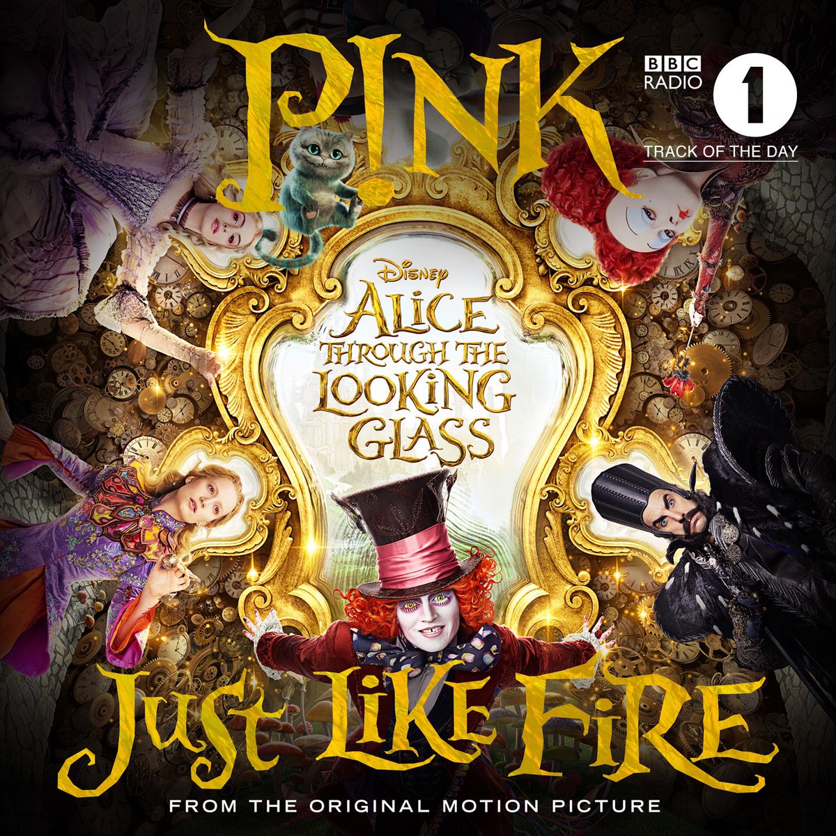 Thanks @BBCR1 for making #JustLikeFire from #ThroughTheLookingGlass your Track of The Day! <3 <3 https://t.co/n8ehQe2N9O