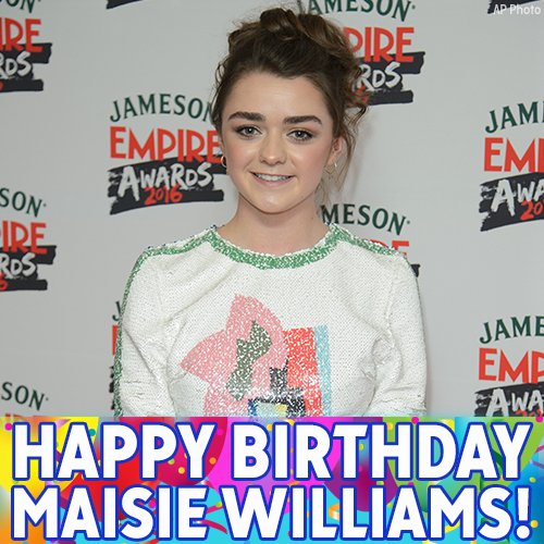 Maisie Williams’s Birthday Celebration | HappyBday.to