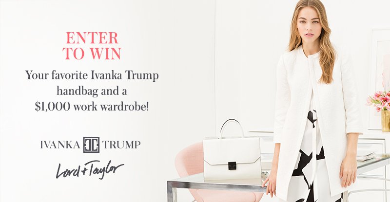 Enter to win a #spring wardrobe from @LordandTaylor in our new #sweepstakes: https://t.co/ngiAToMdv5 #giveaway https://t.co/dItgtjbFvh