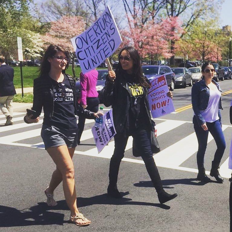 RT @TheYoungTurks: @rosariodawson at #DemocracySpring https://t.co/jba04U4TkL https://t.co/lqtJgfDbaB