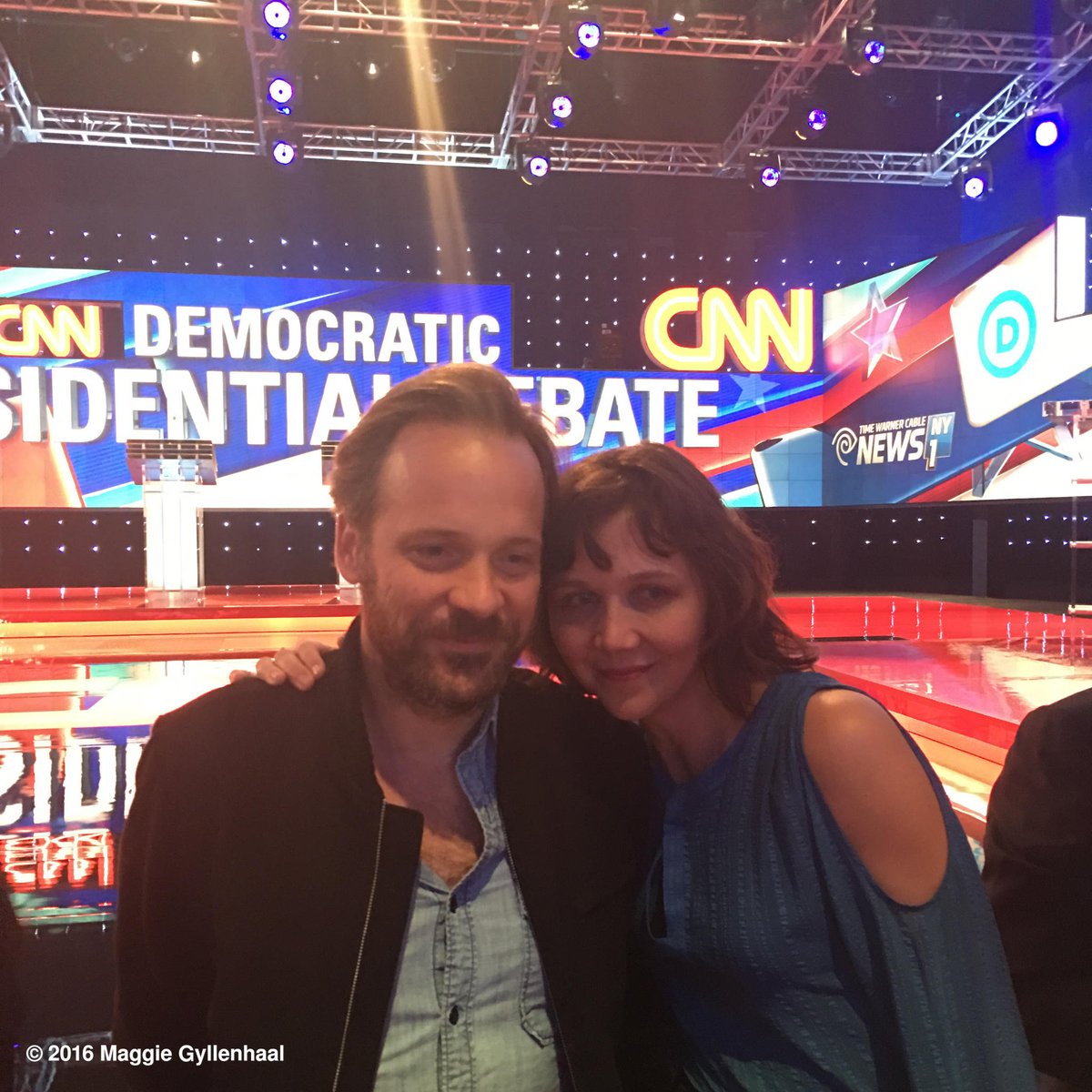 Amazing to be there last night @CNN @HillaryClinton @BernieSanders https://t.co/YaPv0SdzlP