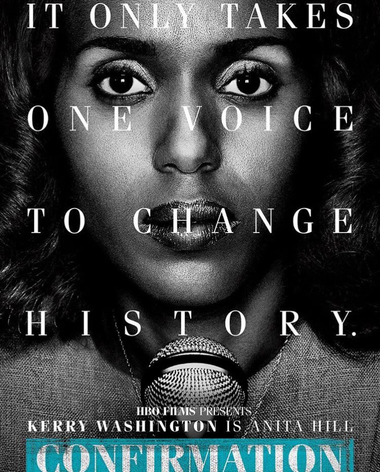 I cannot wait to watch my girl @KerryWashington as Anita Hill in #Confirmation, tomorrow 8p on @HBO! Bravo Kerry! ???????? https://t.co/4kmnkoXB64