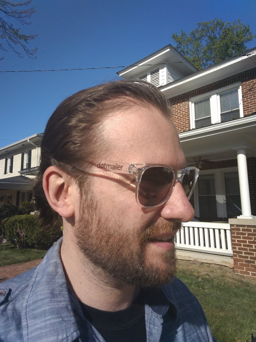 crduffy: Finally getting a chance to use my @dotmailer sunglasses from #MagentoImagine https://t.co/qnKnv267I1