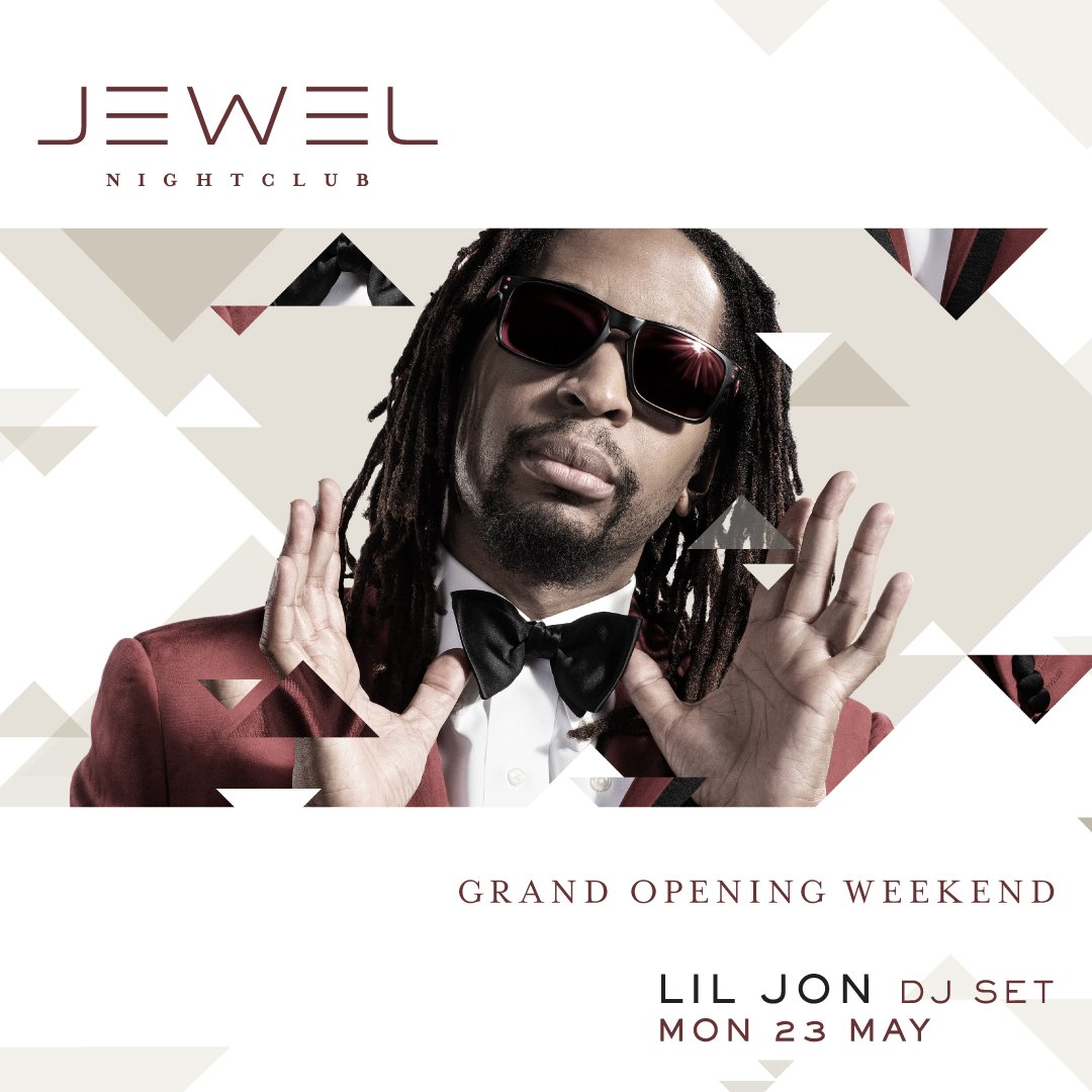 RT @jewellasvegas: Close out Grand Opening Weekend with us & @LilJon Monday, May 23rd.
Tickets: https://t.co/husJJ8cRDQ https://t.co/HhAyRx…