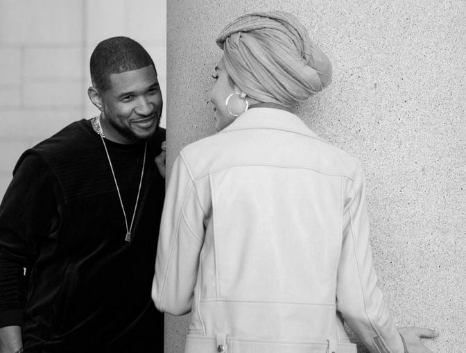 RT @thefader: .@Usher joins @yunamusic in the 