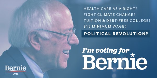 RT @BernieSanders: Voting for Bernie today in the NY #PrimaryDay? Use #iVoted and share this image! https://t.co/uEKZyZfbHQ