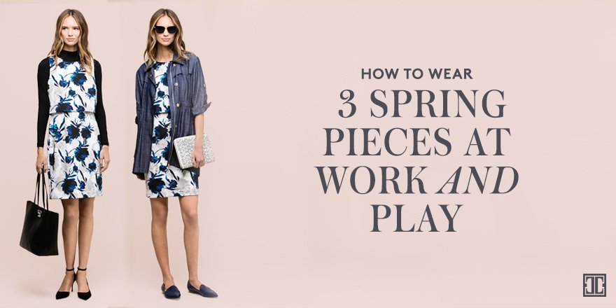 #StyleFile: @mgarciastyling styles three #spring essentials for work and play: https://t.co/B2l4S9Kxwg #springstyle https://t.co/6v8TmXToF9