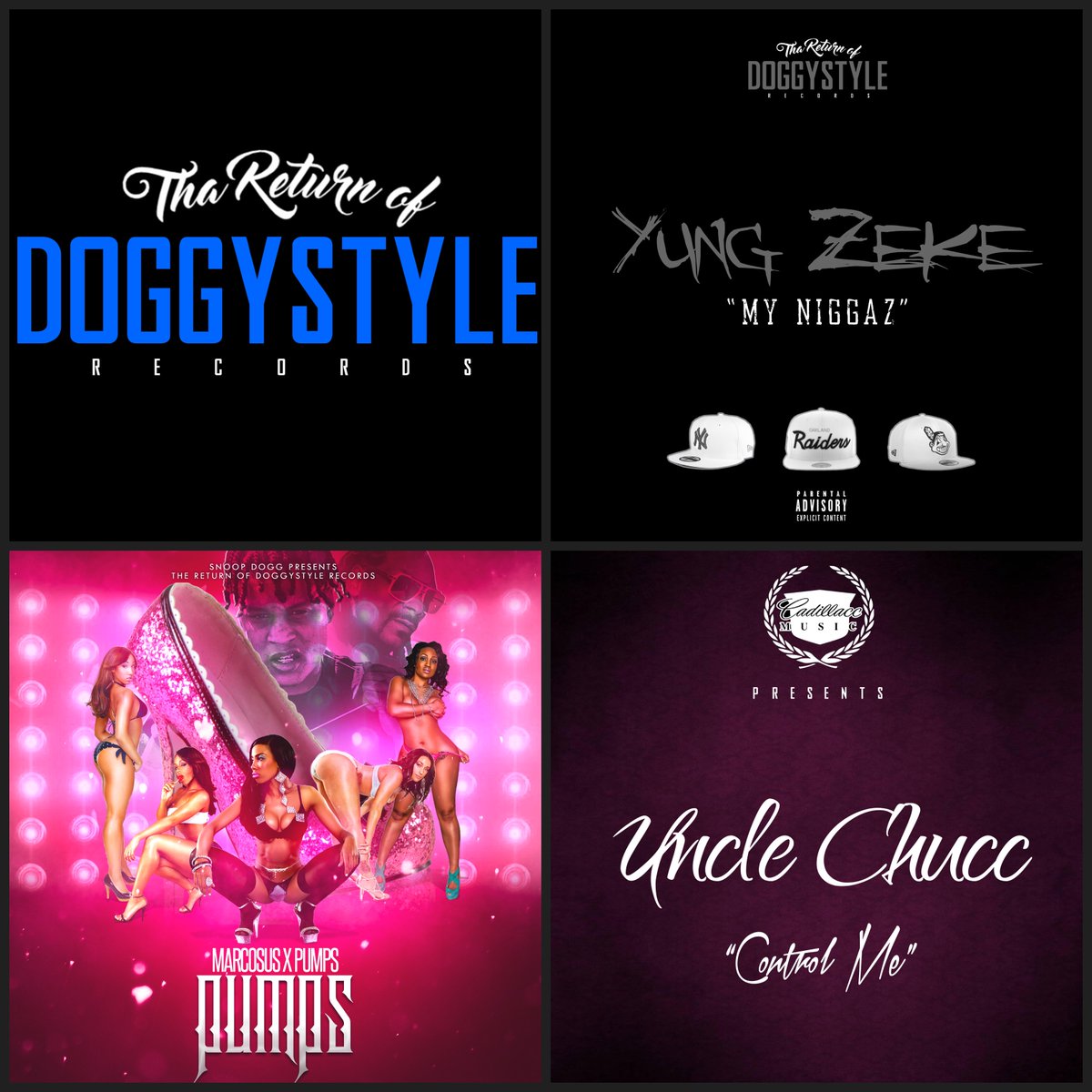 #DoggystyleTuesdays new singles frm @Marcosus @Unclechucc & #YungZeke !! #DoggyStyleRecords https://t.co/9XlP32pqG6 https://t.co/pggYQKAtc6