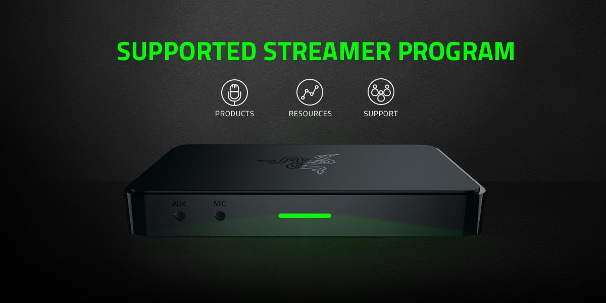 RT @Razer: Learn about the Razer Broadcaster suite and be a Supported Streamer today - watch the vid: https://t.co/2zjAMAbCj1 https://t.co/…