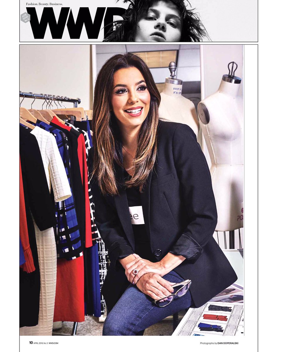 Amazing article about my new clothing line in @wwd!! #EvaForTheLimited @thelimited https://t.co/vjs7D0qZzV https://t.co/PyVZZTxdnU