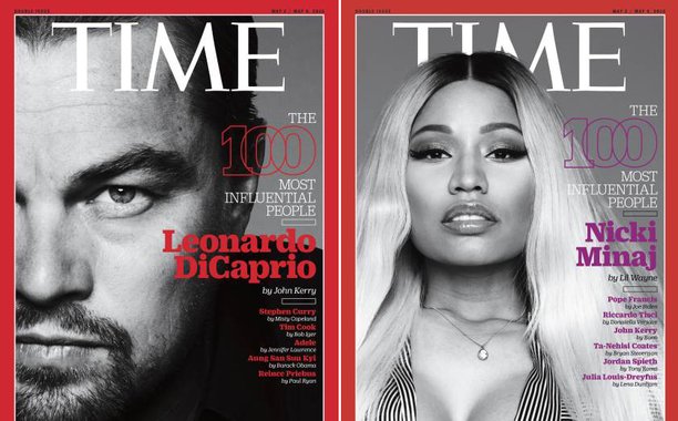 RT @EW: Leonardo DiCaprio, @TheRock and @NICKIMINAJ among #TIME100 Most Influential People: https://t.co/oPnAp5Ytk9 ???????? https://t.co/Ep2266Q…