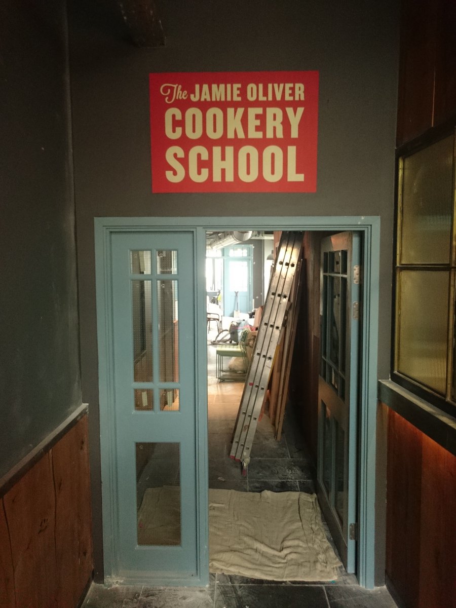 RT @JOCookerySchool: The sign's above the door & things are starting to come together! Get your classes booked at https://t.co/TweKMNtbKx h…
