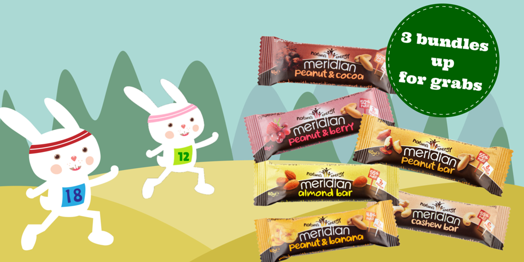 Refuel after #londonmarathon with @MeridianFoods bars! To #win tell us what your favourite ‘reward’ meal is. https://t.co/xrW9Ykaf8u