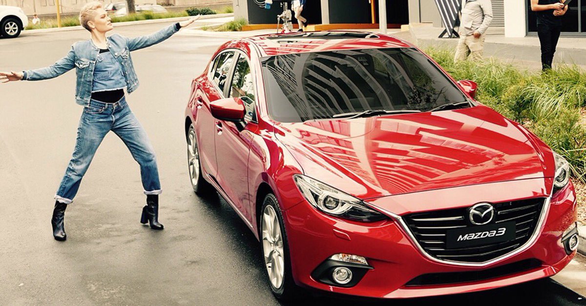 #ZoomZoom vibes got me lookin’ like #TheVoiceAU #Mazda3 @MazdaAus https://t.co/PXssyG8BC6